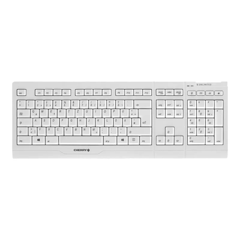 CHERRY B.UNLIMITED 3.0 belaidė klaviatūra su pele, RF, pilkoji