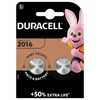 Duracell 2016 baterija CR2016 ličio vienkartinė