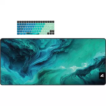 Sharkoon SKILLER SGK50 S3 Design Bundle D4 – PBT klavišų komplektas ir pelės kilimėlis