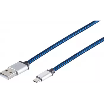 USB laidas S/CONN 14-50017 USB 2.0 0,3 m