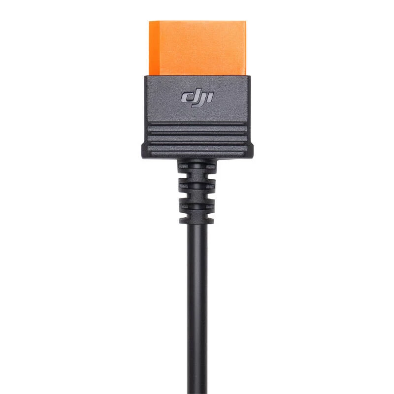 Maitinimo laidas DJI kameroms ir baterijoms CP.DY.00000045.02, 0,4 m, suderinamas su Mavic 3, Air 3, Power 500/1000, juoda/oranžinė