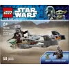 LEGO STAR WARS 75436 Mandaloriano ir Grogu greitaeigis motociklas