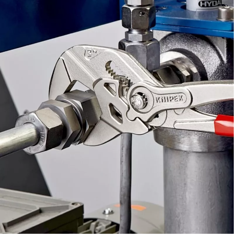 KNIPEX - replės su grioveliais