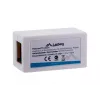 LANBERG lyties keitiklis RJ-45 į RJ-45, moteriška–moteriška, U/UTP Cat5e, baltas
