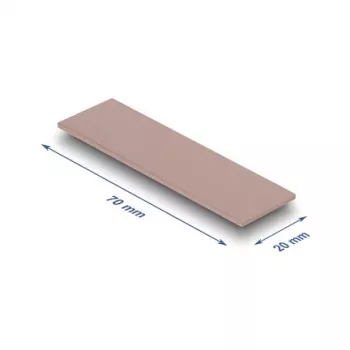 Termo pagalvėlė DeLOCK 18480 3 W/m·K rožinė 20x70x1,75 mm