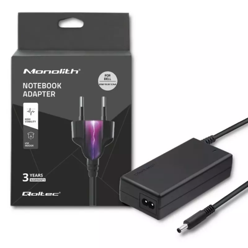 Maitinimo adapteris Dell 65W | 19,5V | 3,34A | 4,5*3,0 + pin