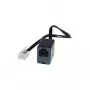 Telefono laidas ShiverPeaks S-Impuls 70223, 3 m, RJ11 kištukas–lizdas, juodas