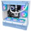 Thermaltake CT140 EX Reverse ARGB 140mm korpuso ventiliatorius 3 vnt. rinkinys Hydrangea Blue