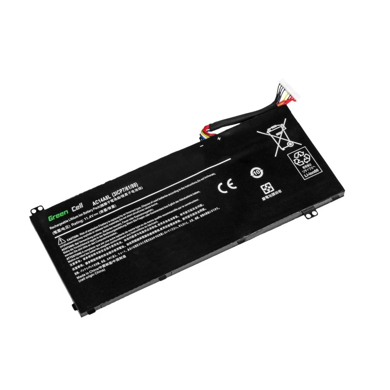 Baterija Green Cell AC54, skirta Acer Aspire Nitro V15 VN7-571G VN7-572G VN7-591G VN7-592G V17 VN7-791G VN7-792G