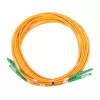 Skaidulinis šuoras Extralink LC/APC - LC/APC vienmodis dupleksas 9/125 µm G.657.A1 3 m