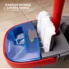 Valymo šluota VILEDA Microfibre 1200 ml šlapiam valymui, 360° besisukanti galvutė, 140,5 cm kotas, nuimama skalbiama galvutė