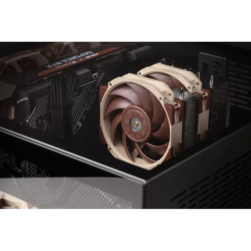 Ventiliatorius Noctua NF-A12X25R PWM 12 cm smėlio ruda 2000 RPM 102,1 m³/h