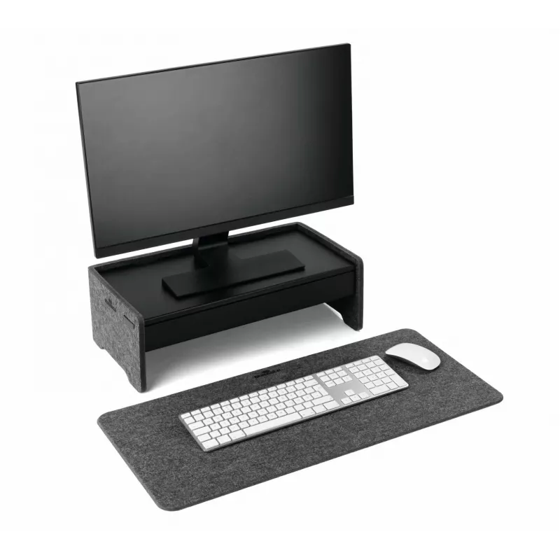 Priedas monitoriaus laikikliui Durable 508201 juodas metalinis stalčius 468 mm plotis 221 mm gylis 53 mm aukštis