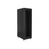 Laisvai pastatomas serverio stovas LANBERG FF01-8042-23B 42U 19 col. 800×1000 mm Juodas, talpa 121 kg