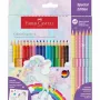 Akvareliniai pieštukai Faber-Castell 201543, 24 spalvos