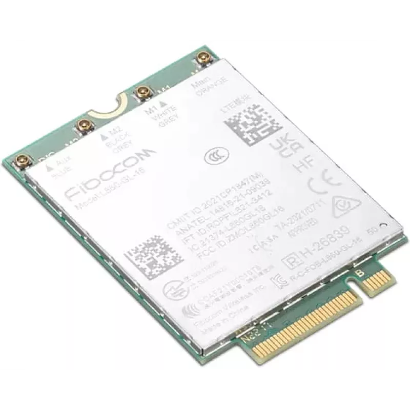 Vidinis 4G LTE CAT16 modulis Lenovo Fibocom L860-GL-16 M.2 1000 Mbit/s