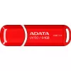 USB atmintukas ADATA DashDrive UV150 64 GB, USB Type-A 3.2 Gen 1, raudonas, su dangteliu