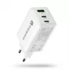 Maitinimo blokas everActive SQ-655Q 65W, 1×USB-A + 2×USB-C greitas įkrovimas