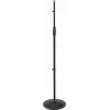 Mikrofono stovas Omnitronic reguliuojamo aukščio 85–157 cm, trikojis pagrindas, modelis 6000580P
