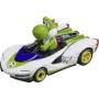 Slot car CARRERA GO!!! Nintendo Mario Kart P-Wing Yoshi 1:43 mastelis