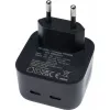 Kroviklis Inter-Tech PD-2036 36W 2×USB-C juodas
