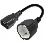 Maitinimo adapteris QOLTEC 53906 IEC 320 C14 į SCHUKO 16A 250V