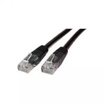 MediaRange tinklo kabelis RJ-45 (M) – RJ-45 (M) 15,0 m UUTP 5e kategorija juodas MRCS121