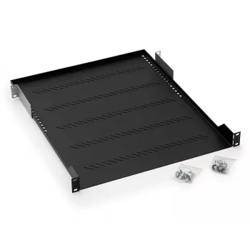 Triton 19 colių žemo profilio lentyna 1U 450mm 40.0kg Juoda
