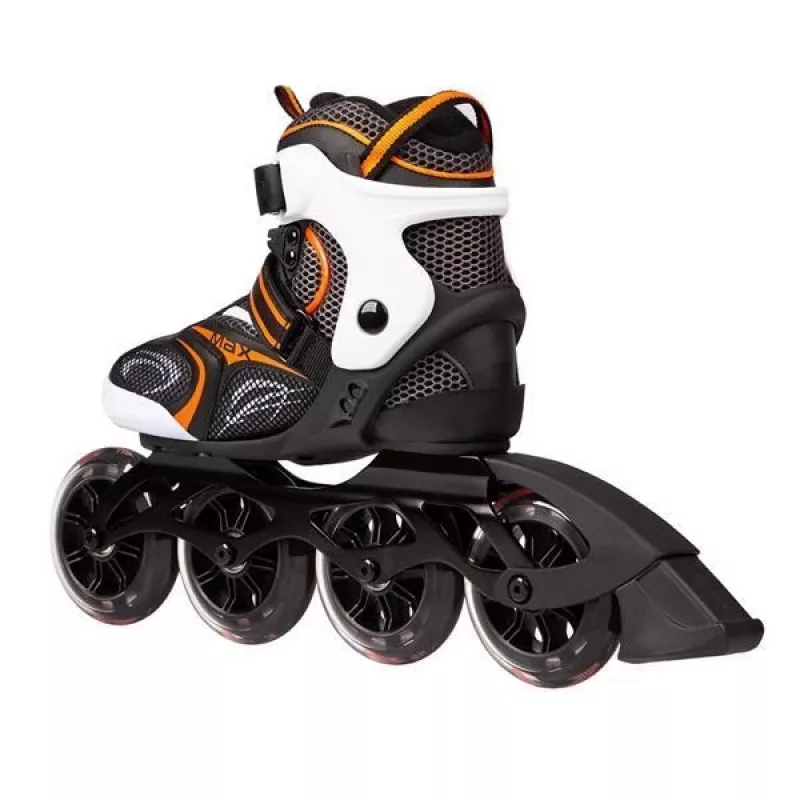 Čiuožkai riedučiai Nils Extreme NA1060S JUODA-ORANŽINĖ DYDIS 40