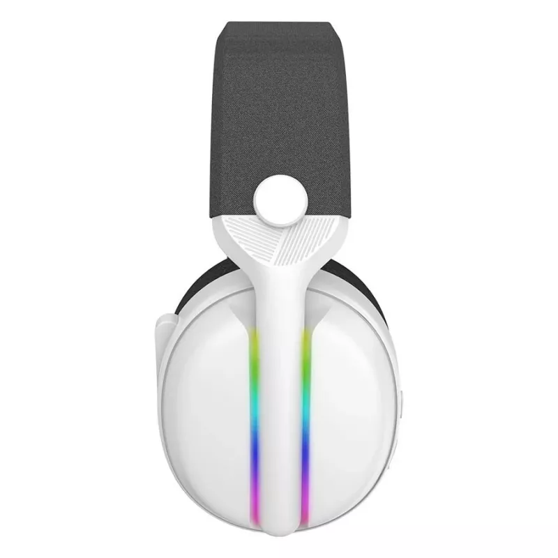 Subsonic Vektra SA5717-2 belaidės ausinės, dengiančios ausis, RGB LED, 7.1 emuliacija, baltos