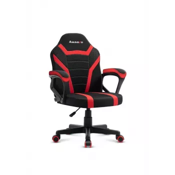 Žaidimų kėdė vaikams Huzaro Ranger 1.0 Red Mesh, juoda, raudona