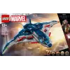 LEGO Quinjet konstruktorius 76325 — Marvel, 1131 dalių, 5 minifigūrėlės, nuo 12 metų, 280×450×300 mm
