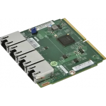 Super Micro Supermicro papildymo kortelė AOC-MGP-i4M – tinklo adapteris – Gigabit Ethernet x 4 (AOC-MGP-i4M-O)