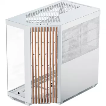APNX V1-W-WT-v1 Midi Tower White, Wood