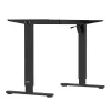 Ergo Office elektrinis reguliuojamo aukščio stalas, max aukštis 1160 mm, max apkrova 80 kg, be stalviršio, juodas, ER-400 B