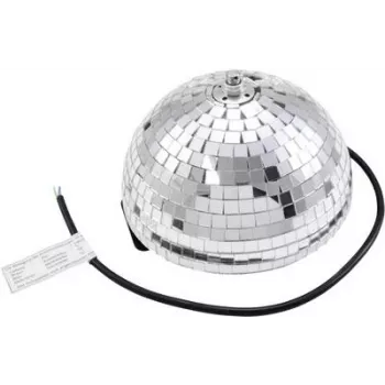 Pusė veidrodinio rutulio Eurolite 20 cm įvairiaspalvis