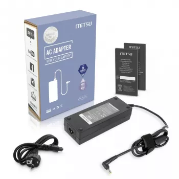 Maitinimo adapteris MITSU 19V 7.1A 135W nešiojamiesiems kompiuteriams