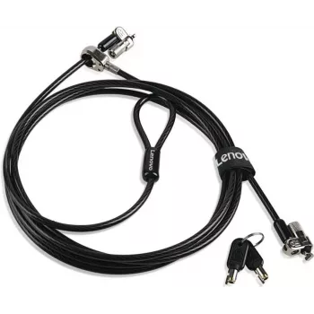 Spynos kabelis Lenovo 4XE1L68273 Juodas 1,8 m Raktas Kensington