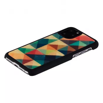 Mobiliojo telefono dėklas iKins, skirtas iPhone 11 Pro – mozaikinė juoda apsauginė dėžutė
