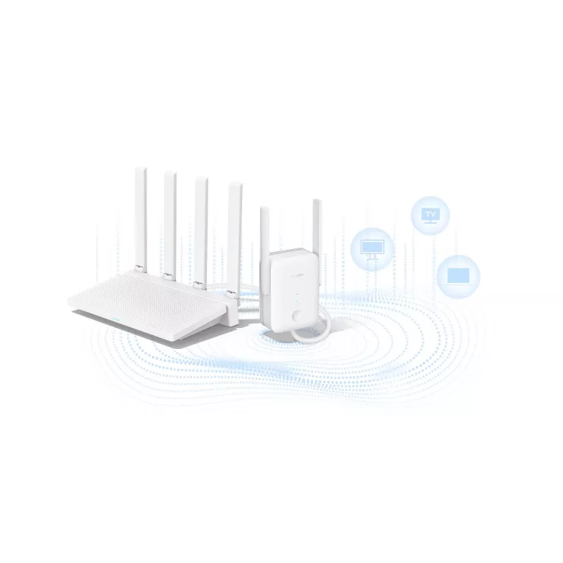 Xiaomi Wi-Fi signalo stiprintuvas AX1500, dviejų juostų Wi-Fi 6