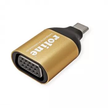 ROLINE 12.03.3233 USB-grafikos adapteris 1920 x 1080 pikselių Gold (12.03.3233)