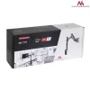 Stalinis monitoriaus laikiklis MACLEAN MC-775, 32 colių (81,3 cm), VESA 75x75–100x100, iki 8 kg, pilka
