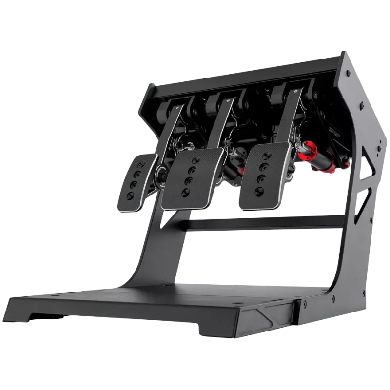 Pedalų rinkinys Simagic P1000i-RS inverted black – apkrovos ląstelės stabdys, trys pedalai