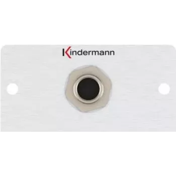 Kištukinis lizdas Kindermann 7444000417 6,35mm Aliuminis