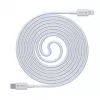 Devia Smart Series PD USB-C į Lightning kabelis 120EC1060001, 18 W, MFi, 1,5 m, baltas