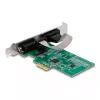DeLOCK 89555 PCIe nuoseklioji adapterio kortelė – 2 x RS-232
