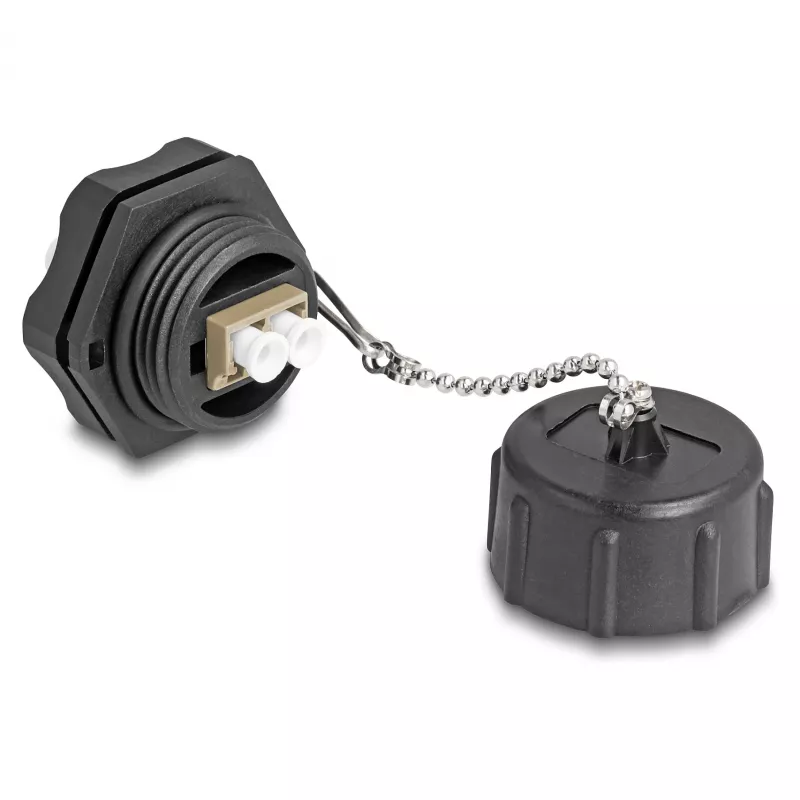 DeLOCK LC Duplex į LC Duplex daugiamodis IP68 optinis jungiklis