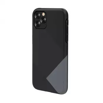 Apsauginis telefono dėklas Devia iPhone 11 Pro Max, pilkas, paprasto stiliaus
