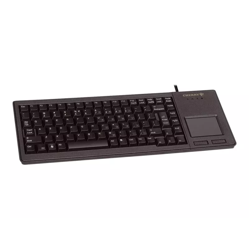 CHERRY XS Touchpad klaviatūra USB QWERTY JAV anglų juoda
