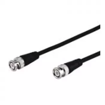 Wentronic Goobay BNC jungiamasis kabelis, juodas, 1 m - BNC kištukas > BNC kištukas (50272)